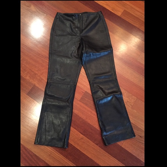 100% genuine leather pants