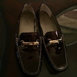 NEW**Ak Anne Klein Iflex Patent Shoes/Loafers**