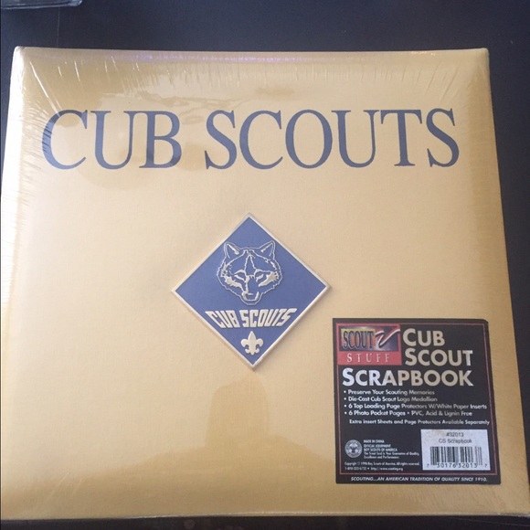 Cub scout scrapbook NEW!