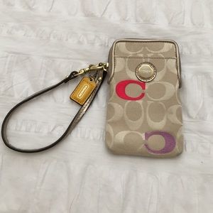 Coach wristlet