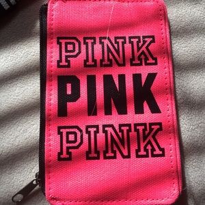 Pink ID pouch