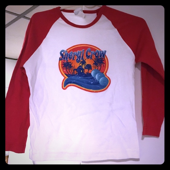 NWOT RARE VINTAGE STYLE SHERYL CROW BASEBALL STYLE