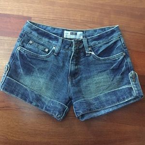 Denim shorts