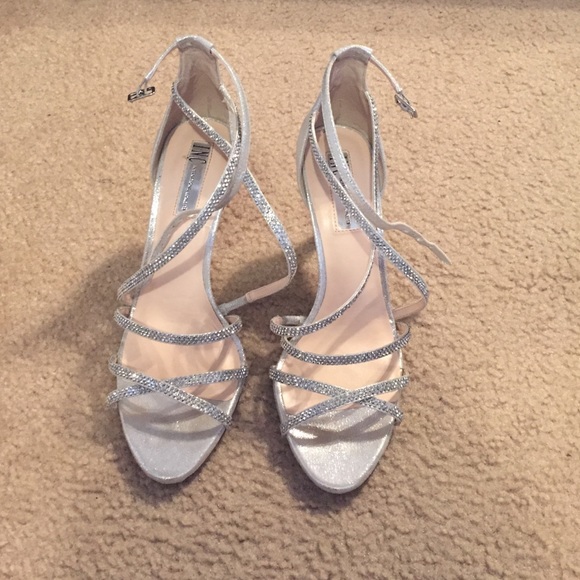 Silver heels