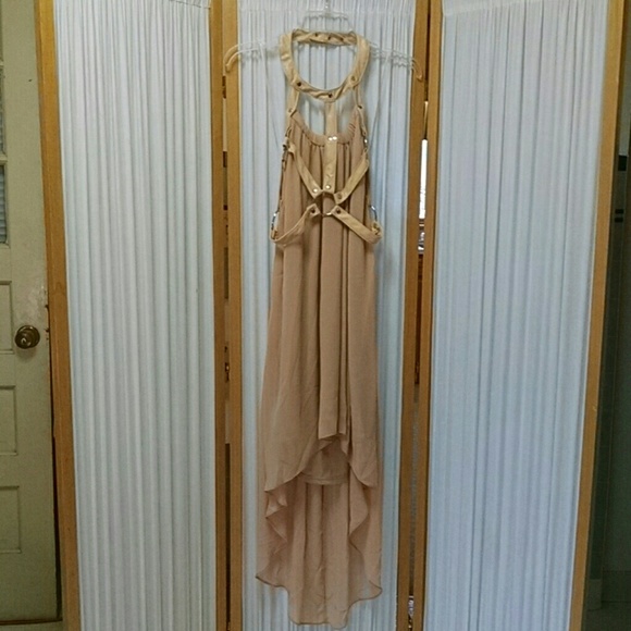 UNIF Style Halter Harness Dress, Size Large NWT