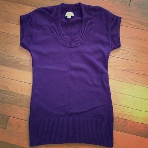 LOFT short sleeved sweater! EUC!