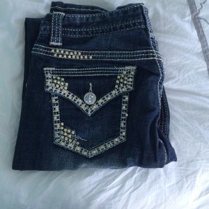 Rock and roll cowgirl jeans. Worn twice.