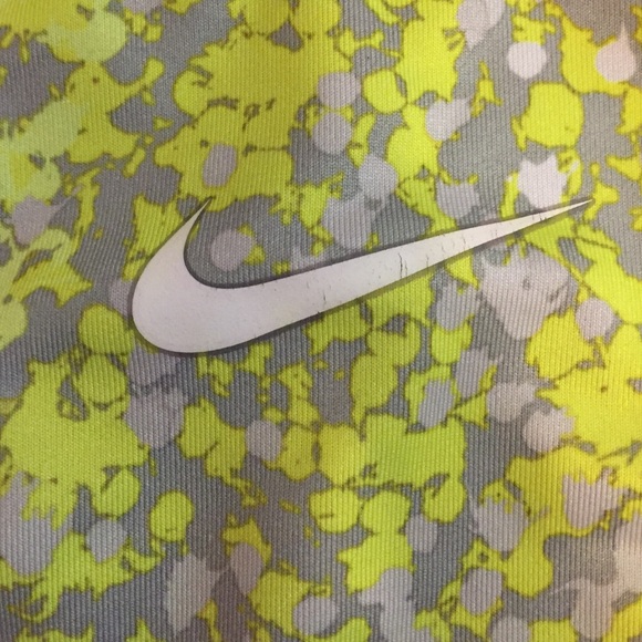 Lime Green Nike Sports Bra - Picture 3 of 3