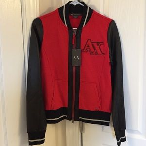 Armani Exchange Letterman Jacket
