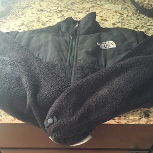 North Face Girls Black Denali Coat