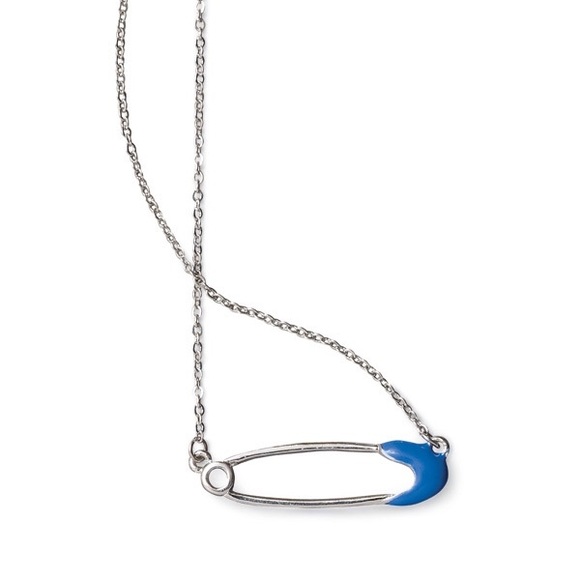 Safety Pin Necklace