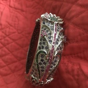 Bangle with potted flowers