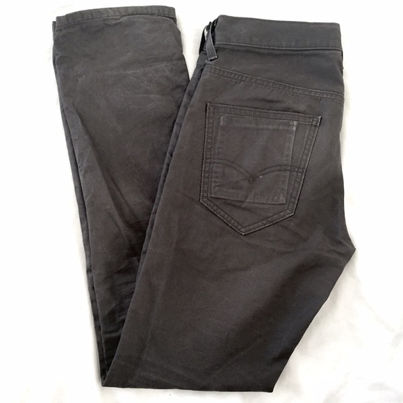 Levi’s Men’s Slim Straight Pants Gray W30 L32 Casual Workwear Y2K Skater Classic - Picture 1 of 4