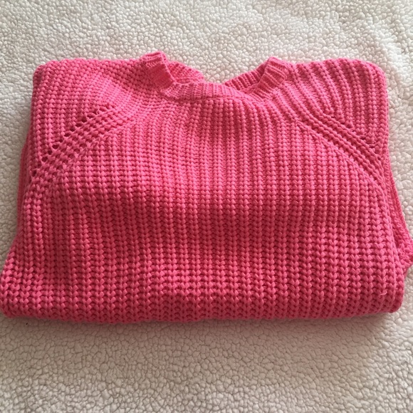 Chunky Pink Sweater