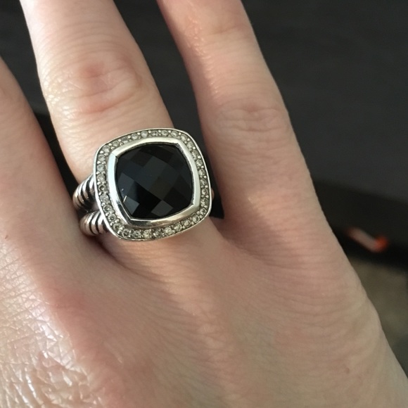 David Yurman Onyx ring - Picture 2 of 3