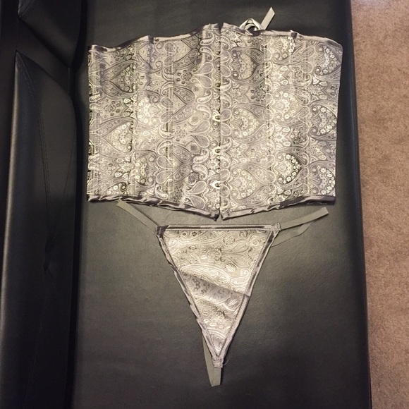 Corset and Thong set
