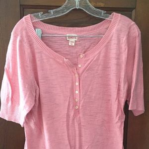 Adorable pink sweater