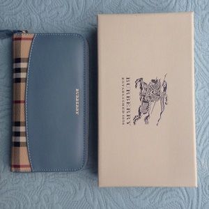 Burberry Haymarket Panels Elmore Wallet
