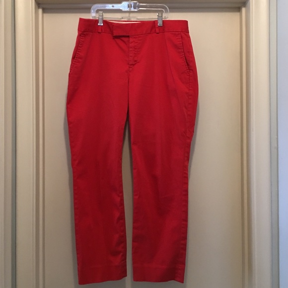Banana Republic Straight Leg Cropped Chino