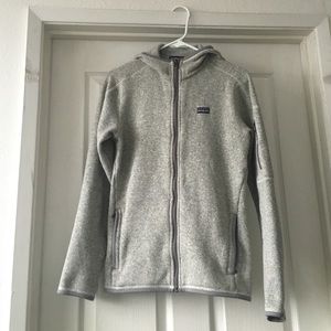 Patagonia Grey Hooded Better Sweater