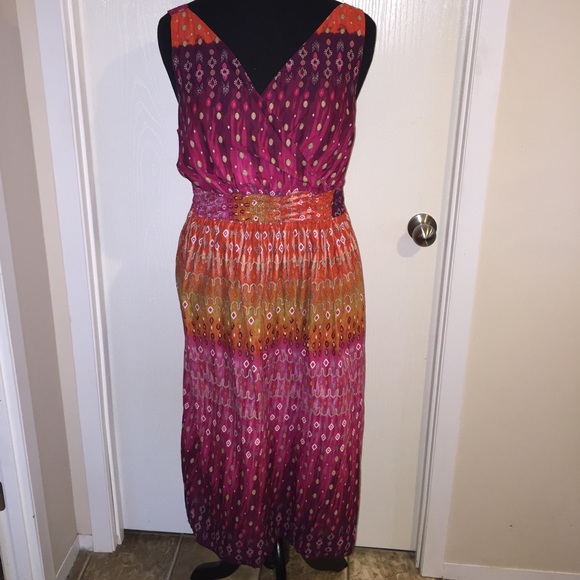 Bright summer dress