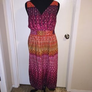 Bright summer dress