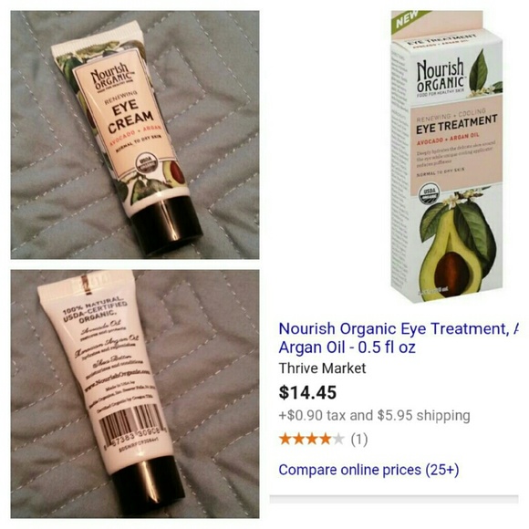 Nourish organic renewing eye cream