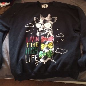 High on life crew neck