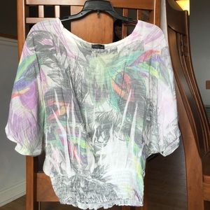 Flowy Wet Seal Top