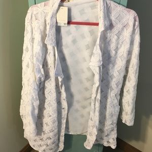 Lace jacket bought at Nordstrom Rack with tags