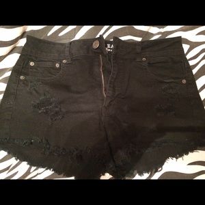 Black High Waisted American Eagle Shorts