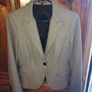Classic grey suit jacket