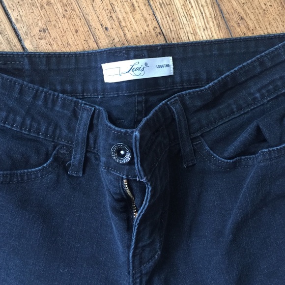 Black Levi's legging jeans - Picture 2 of 2