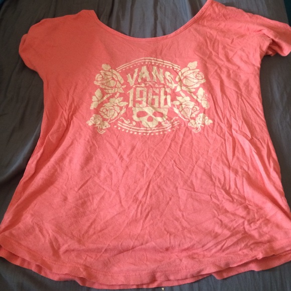 Vans open cross back