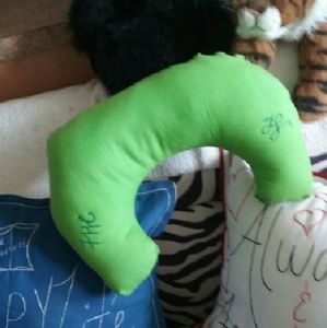 Hand Embroidered pillows, neck pillows