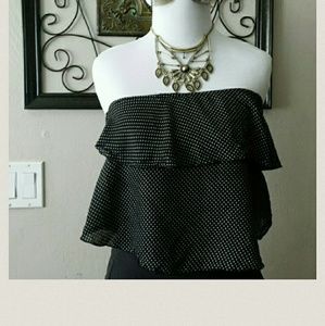 New Strapless Halter Romper