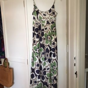 J. Crew floral maxi dress, size 4