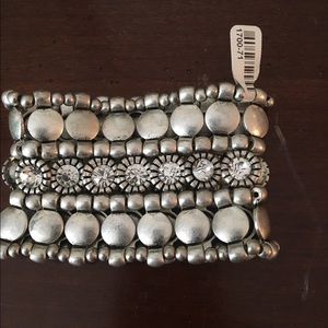 Silver tone  bracelet