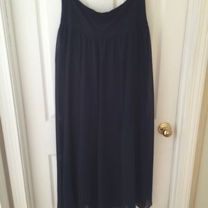 Vince  Camuto Navy Blue Medium Maxi Skirt