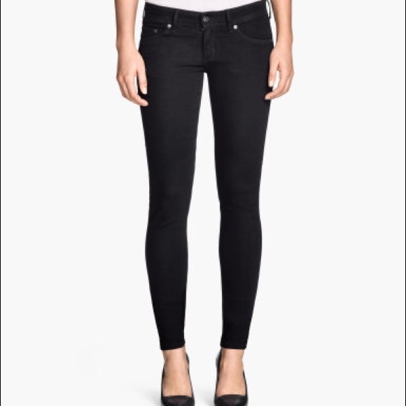 H&M black skinny jeans