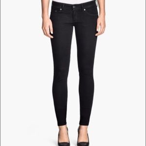 H&M black skinny jeans