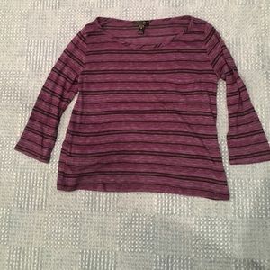 Aqua Quarter Length Tee