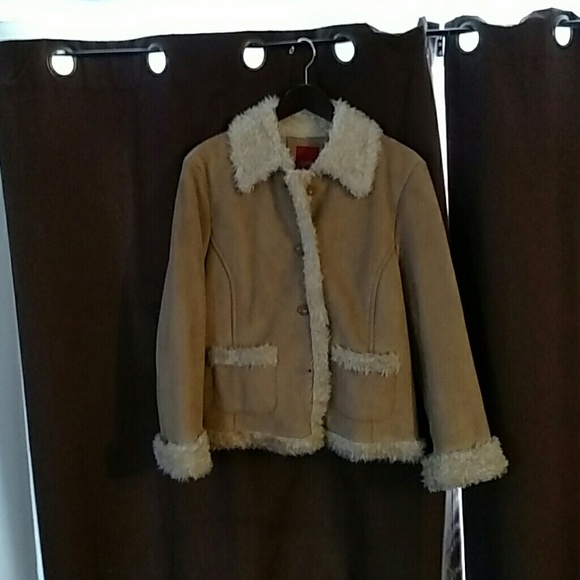 Suede coat
