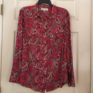 Jones New York Women's long sleeved shirt