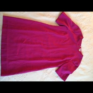 Gap shift dress in deep pink