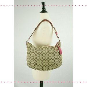 Coach Signature Soho Hobo Shoulder Bag