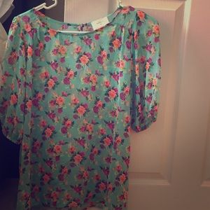 Adorable Everly Chiffon Top!