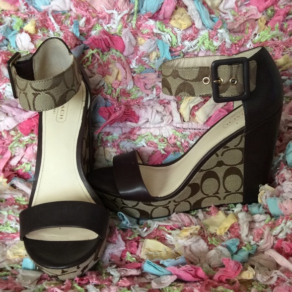 Coach Wedge heels