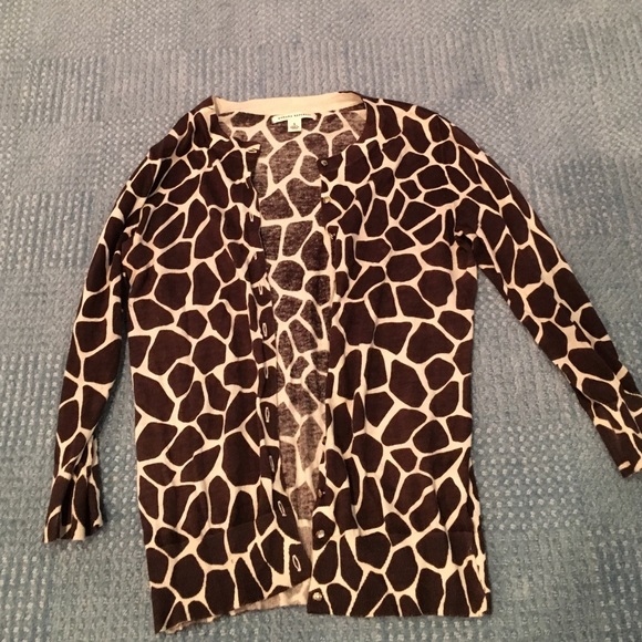 Giraffe Print Sweater