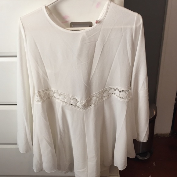 Oversized cream romper